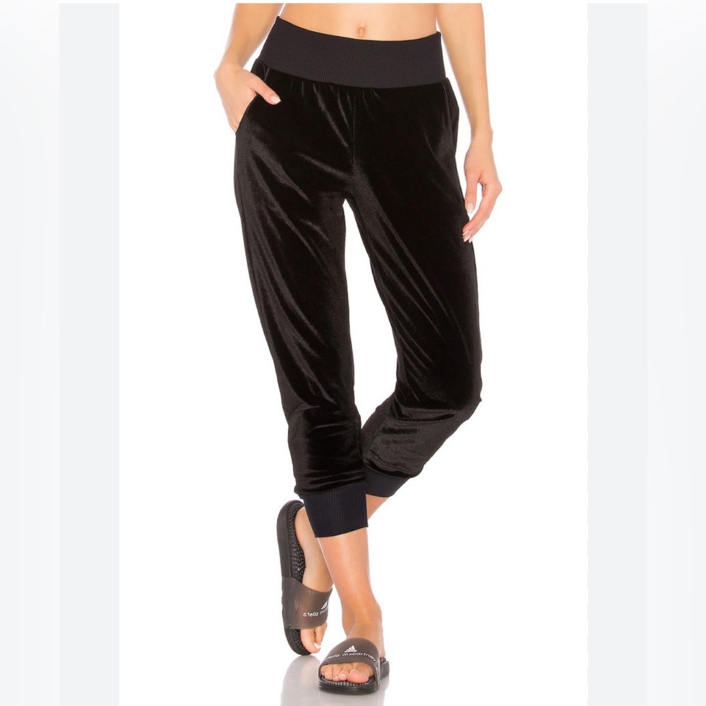 Maaji Activewear Black Velour Joggers